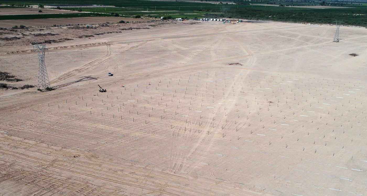 Planta Solar Fotovoltaica de Eiffage Energía en Torreón (México)