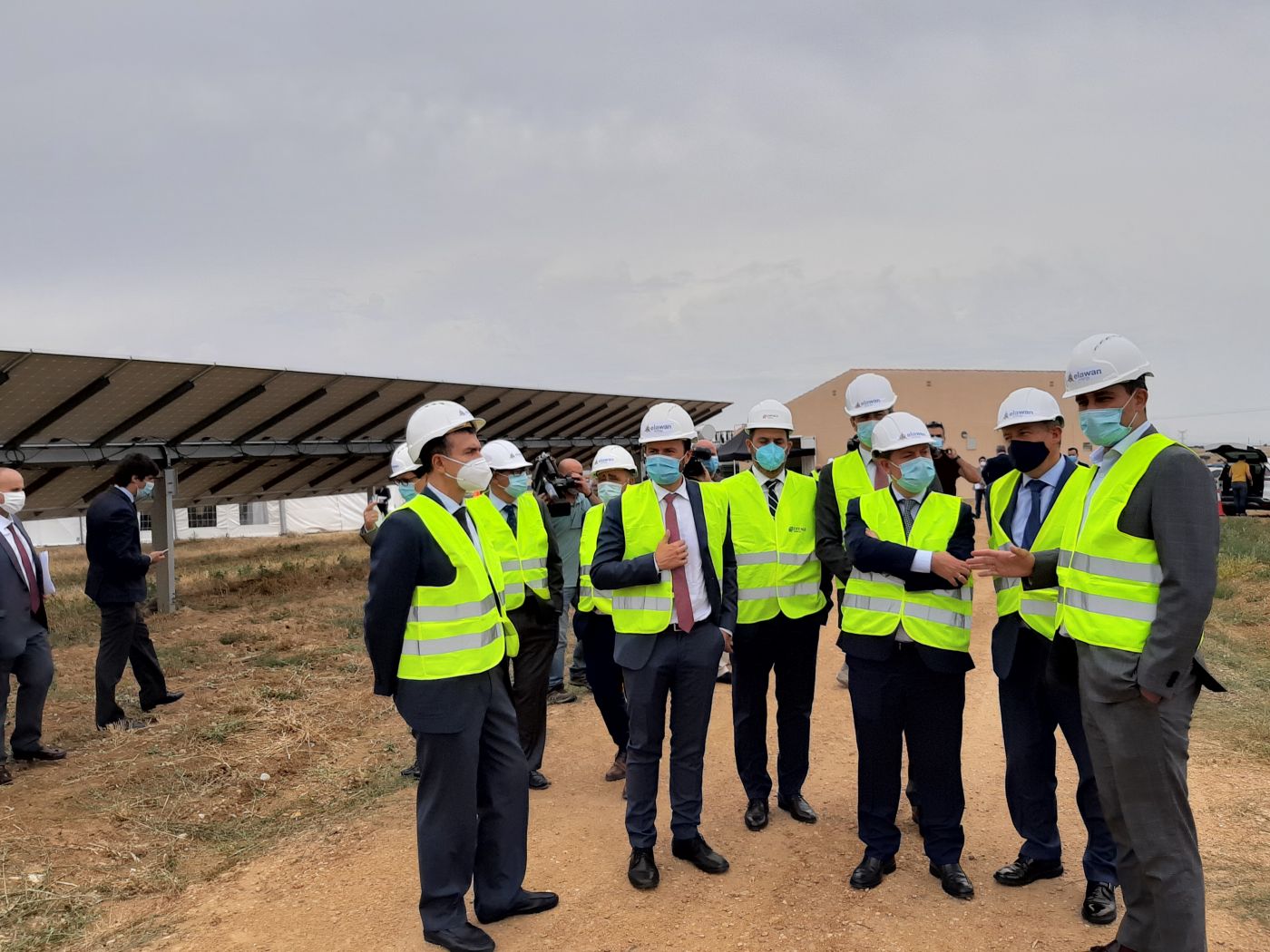 Inauguration of Torrijos photovoltaic plant