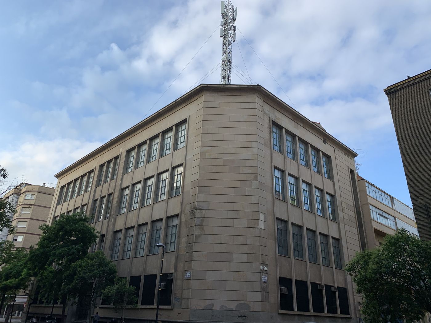 Telefónica building in Zaragoza