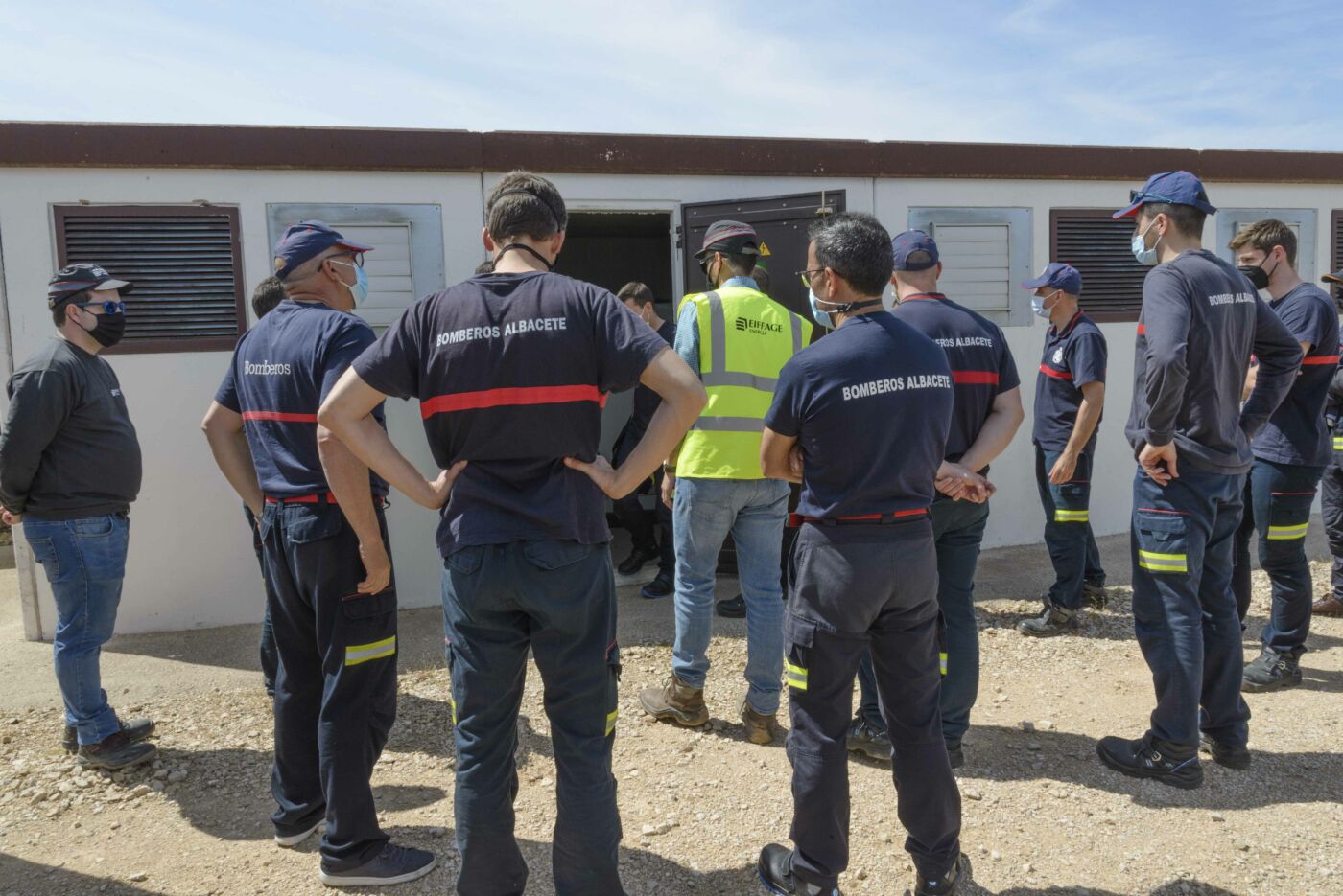 Firefighter training