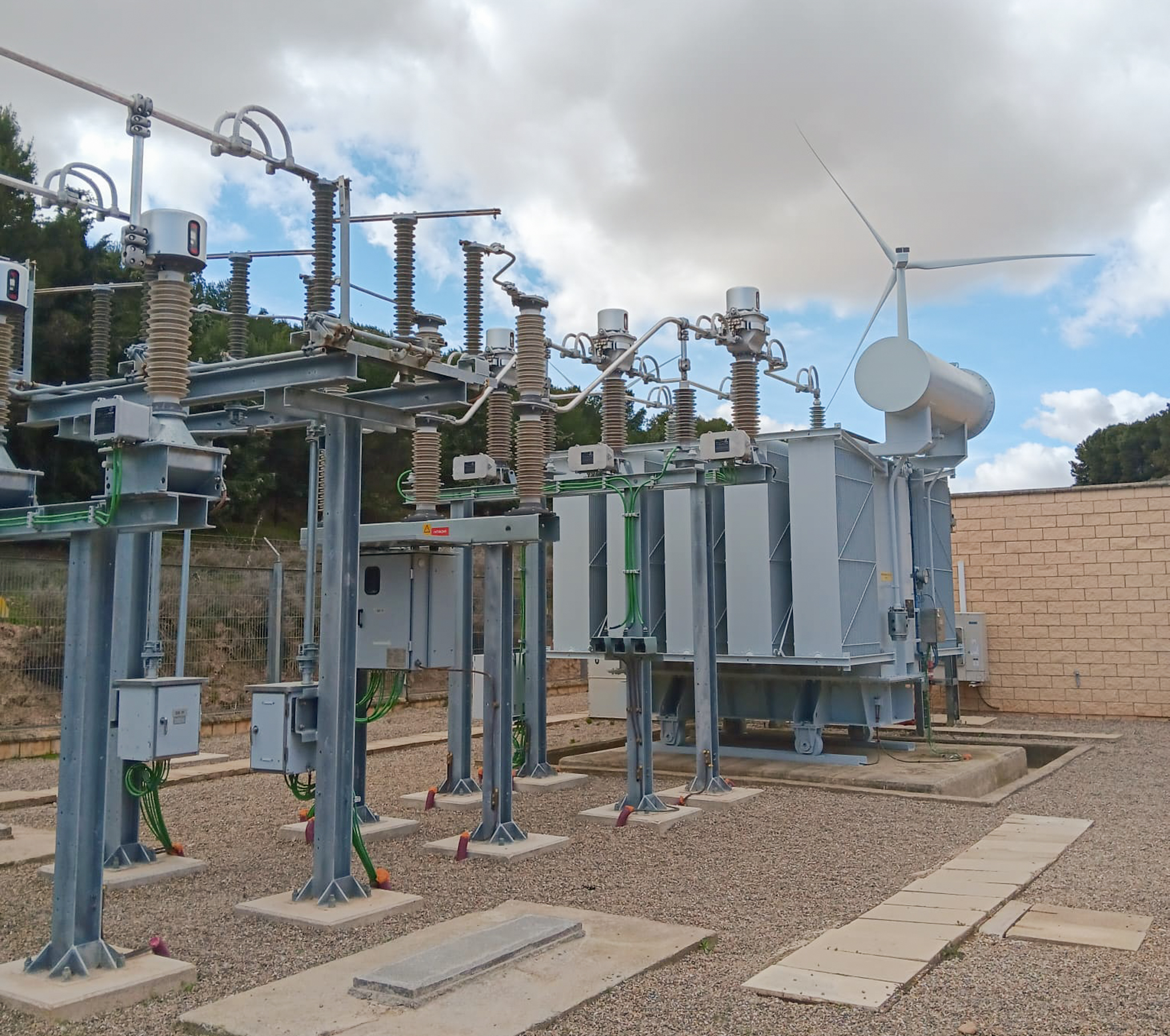 subestacion repotenciacion montes de cierzo