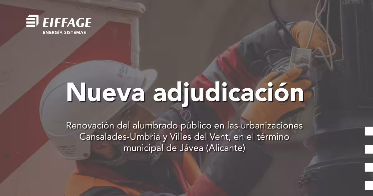 Licitación alumbrado público Jávea